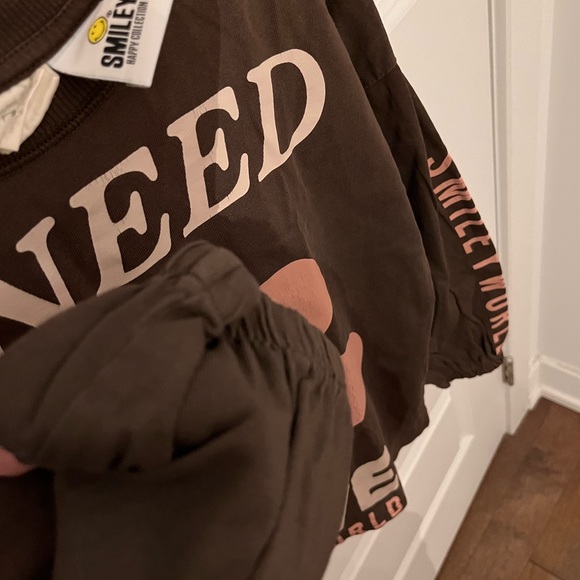 2 for $25! Zara Cute flower print long sleeve shirt - Picture 4 of 5